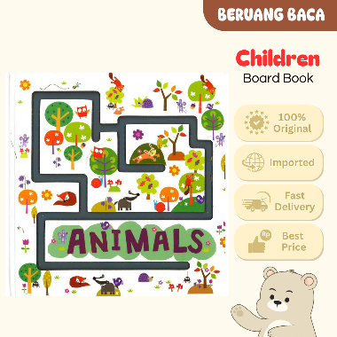 TRACE AND TRACK: ANIMALS - NORTH PARADE PUBLISHING - Board Book