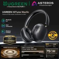 UGREEN Exclusive Hi-Res Hitune Max5c ANC Wireless Bluetooth Headphone Active Noise Cancelling