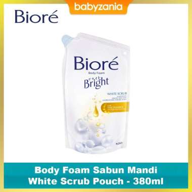 Promo Harga Biore Body Foam Bright White Scrub 450 ml - Blibli
