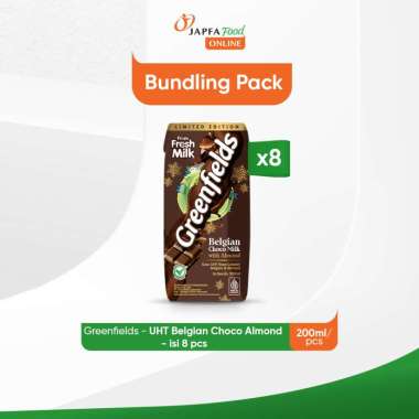 Promo Harga Greenfields Fresh Milk Choco Malt 200 ml - Blibli