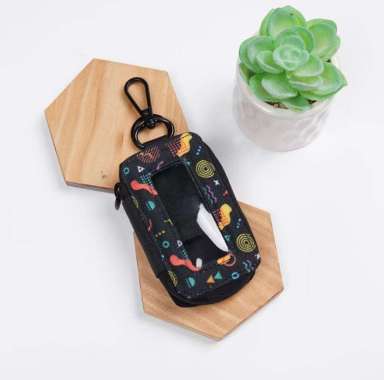 Premium~Dompet STNK keyless motor mobil Banyak Motif/ Dompet Mobil Motor Keyless Universal 1PC HITAM
