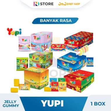 Permen Yupi Little Star & Yupi Marshmallow Fluffy Mango (1 Box isi 24 Pcs) dino land