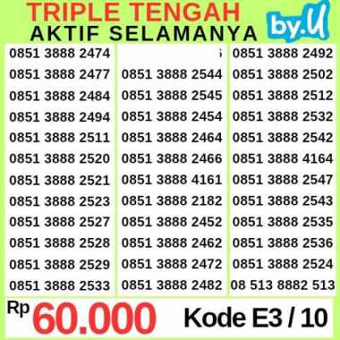 Spesial Nomer Cantik Kartu Perdana By U Telkomsel