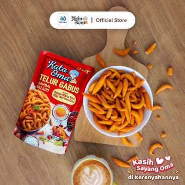 Kata Oma Telur Gabus Rasa Sambal Balado - Cemilan Snack Telor Gabus Balado