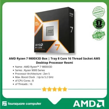 Ryzen 9 9950X3D 〔4.3GHz／Socket AM5〕 Jual Amd Ryzen 9 9950x3d2 Dual Edition Desktop Processor Gaming 16