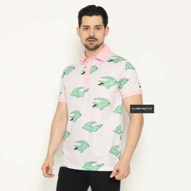 Eastlore Printed Polo Shirt Golf Crocodile 100% Original - Baju Golf Pria Branded XXL