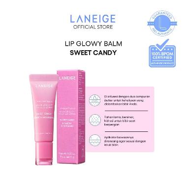 [LAST CHANCE] - LANEIGE Lip Glowy Balm 10gr - Sweet Candy