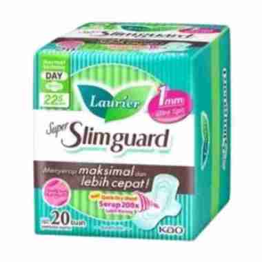 Promo Harga Laurier Super Slimguard Day 22.5 cm 20 pcs - Blibli