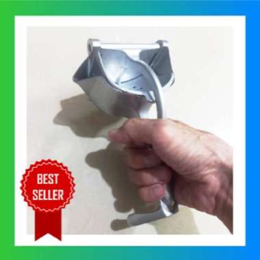 Perasan Jeruk Stainless Alat Peras Buah Alat Pemeras Jeruk Juice Pres Jeruk Buah Buahan Silver