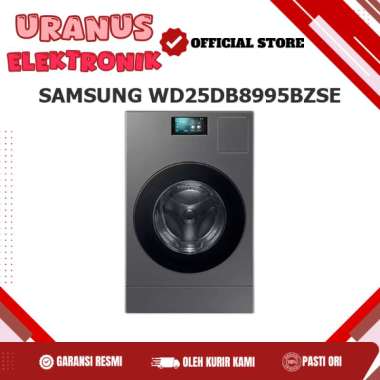 Samsung WD25DB8995BZSE Mesin Cuci Front Loading 25Kg & Dryer 15Kg Bespoke Ai