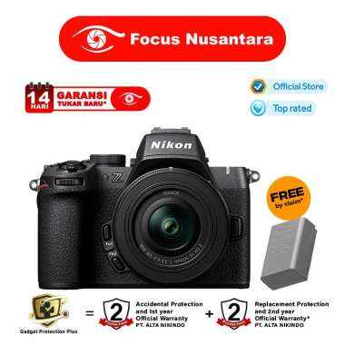 FOCUS NUSANTARA - Nikon Z50 II Kit 16-50mm f/3.5-6.3 Mirrorless Camera Nikon Z50 Mark II Nikon Z50II