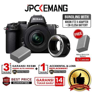 JPC KEMANG Nikon Z50 II Kit 16-50mm f3.5-6.3 Mirrorless Camera Nikon Z50 Mark II Nikon Z50II GARANSI