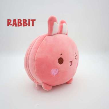 Goto Sweet Neck Pillow 2in1 Bantal Leher Penutup Mata Karakter RABBIT