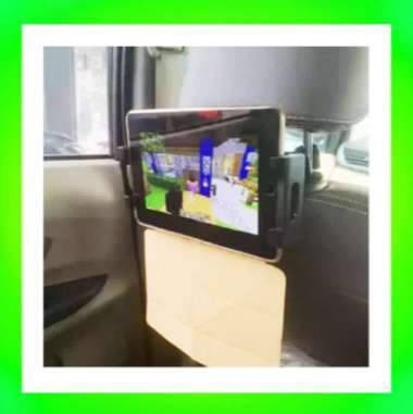 Pegangan HP Kursi Mobil Holder HP Headrest Mount Holder Car Bagus Gantungan HP Belakang Jok Mobil He