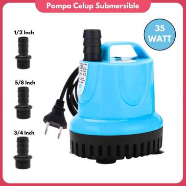 Pompa Celup Kolam 2200 LpH Pompa Kuras Kolam 35 Watt 35 Watt