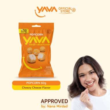 YAVA Popcorn Cheezy Cheeze Flavor 60g