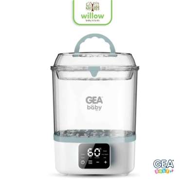 Sterilizer Botol Bayi - Gea Baby Quick Multifunction Warmer Sterilizer Dryer White Grey