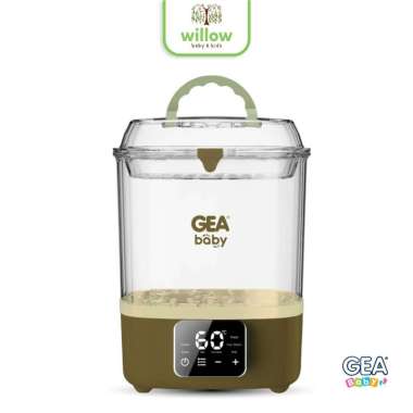 Sterilizer Botol Bayi - Gea Baby Quick Multifunction Warmer Sterilizer Dryer Earth Green