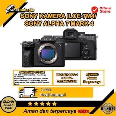 SONY KAMERA ILCE-7M4/ SONY ALPHA 7 MARK 4 ILCE-7M4/B