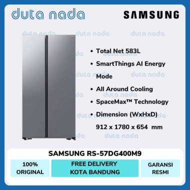 SAMSUNG Kulkas 2 Pintu RS57DG4000M9 / RS-57DG4000M9