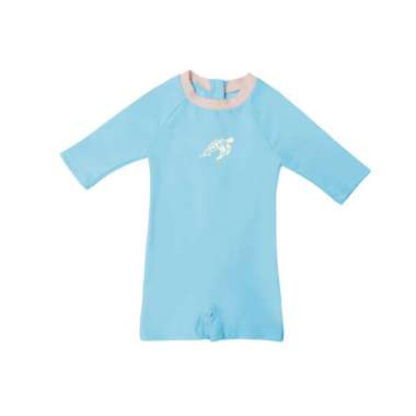 Noël Au Soleil Baby Unisex Mid-Length Sleeved Bébé Rompers Diving, Baju Renang Anak & Bayi 1Y Blue G