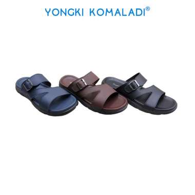 YONGKI KOMALADI ETHAN SANDAL OL-ESRF481-24 42 COFFEE