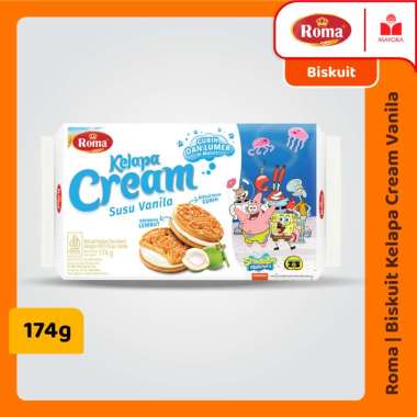 Biskuit Roma Kelapa Cream