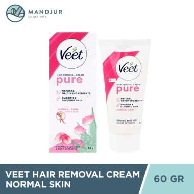 Veet Hair Removal Cream Normal Skin [60 gr] PUTIH