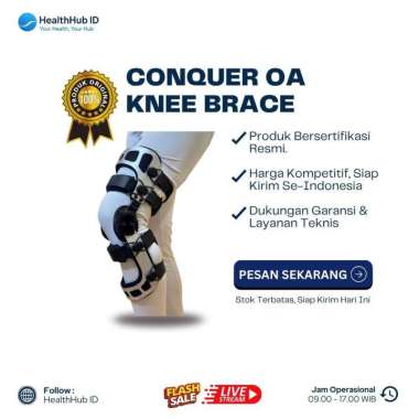 Conquer OA Knee Brace / Brace Penyangga Lutut OA M (Kanan)