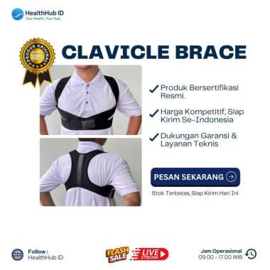 Clavicle Brace - Alat Penyangga Bahu - Korektor Bahu M
