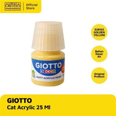 GIOTTO CAT ACRYLIC 25ML 538103 GOLDEN YELLOW