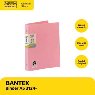 BANTEX BINDER A5 3124-74 MUSKY PINK