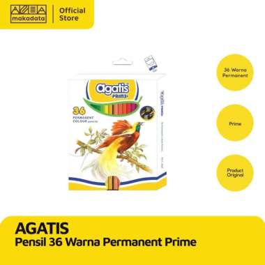 Jual Agatis Pensil Warna Panjang 12 Warna Prime Wc (192) Di Seller ...