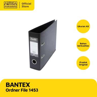 BANTEX ORDNER 1453-10 (A5) 7CM BLACK (15)