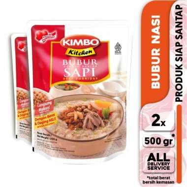 Kimbo Kitchen Bubur Sapi Twin Pack [2 pcs x 250 g]