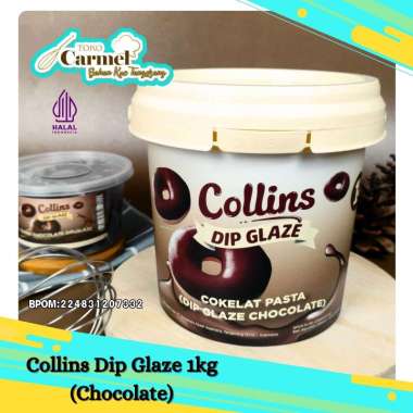 COLLINS Dip Glaze Coklat [1 Kg]