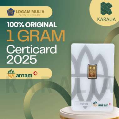 ANTAM LM LOGAM MULIA 1 GRAM LOGAM MULIA TERBARU, LOGAM MULIA ANTAM LM EMAS ANTAM 1 GRAM 2025
