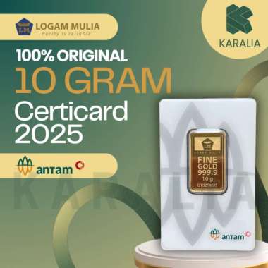 ANTAM LM LOGAM MULIA 10 GRAM LOGAM MULIA TERBARU, LOGAM MULIA ANTAM LM EMAS ANTAM 10 GRAM 2025