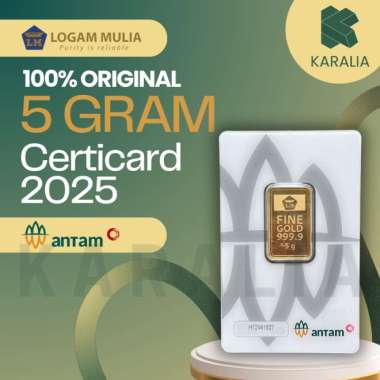 ANTAM LM LOGAM MULIA 5 GRAM LOGAM MULIA TERBARU, LOGAM MULIA ANTAM LM EMAS ANTAM 5 GRAM 2025