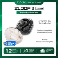 Infinix Zloop 3 - 30 Hours Playtime - Premium Sound Quality - AI Noise-Canceling Mic
