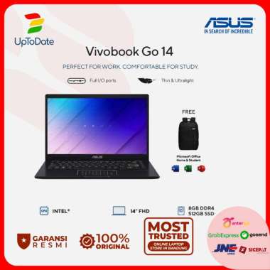 Asus Vivobook Go 14 E410KA-FHD454M Celeron N4500 8GB 512GB 14" W11+OHS21 Rose Pink