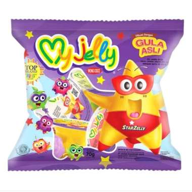 WONG COCO MY JELLY 5X14GR