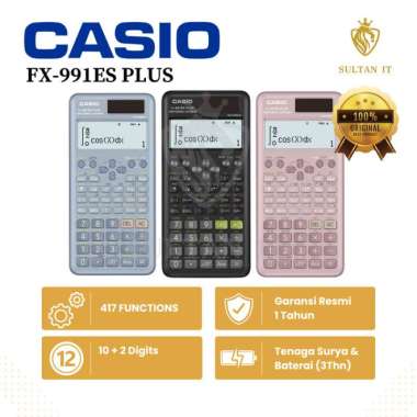 CASIO FX 991 ES Plus 2 Kalkulator BLACK