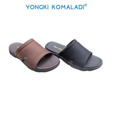 YONGKI KOMALADI GARVIN SANDAL PRIA OL-AG4220-24 42 COFFEE