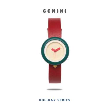 Eboni Jam Tangan Kayu Gemini Holiday Series