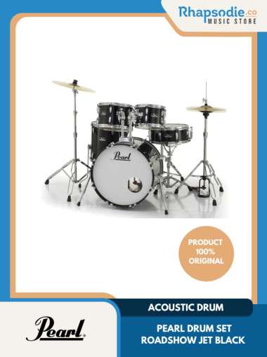 Pearl Drum Set Roadshow Jet Black