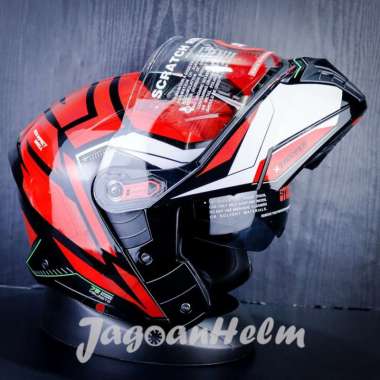 STUDDS HELM TROOPER D2 | BLACK N2 | MODULAR DOUBLE VISOR - L