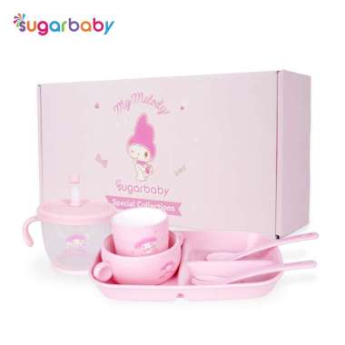 Sugarbaby Training Cup 4in1 Sanrio Collection/Gelas Anak BPA FREE/Cangkir Bayi/Gelas MPASI Anti Boco