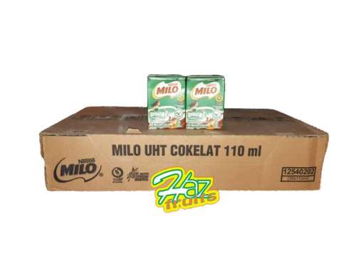 Susu UHT Milo 110 Ml Susu Milo Cokelat Milo Kotak Nestle Susu Kotak ( 110ml x 36 Pcs )
