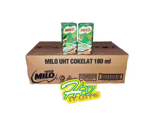 Susu UHT Milo 180 Ml Susu Milo Cokelat Milo Kotak Nestle Susu Kotak ( 180ml x 36 Pcs )